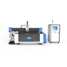 Metallblatt- und Rohrfaserlaserschneidemaschine mit Austauschtisch SF3015M 1000W/1500W/2000W/3000W/4000W